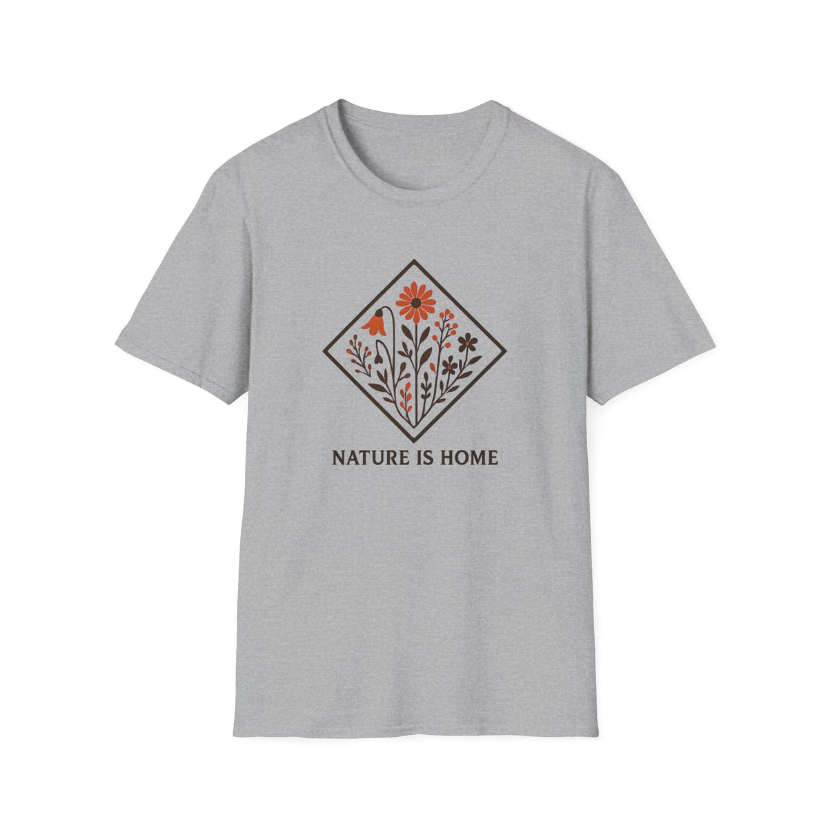 Floral Nature Artwork T-Shirt