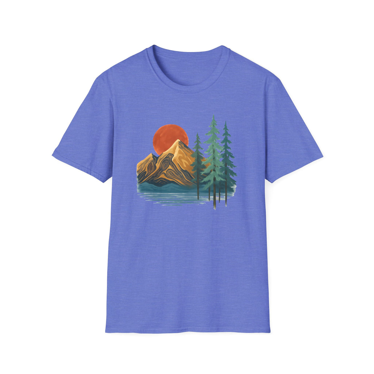 Sunset Mountain Scene T-Shirt