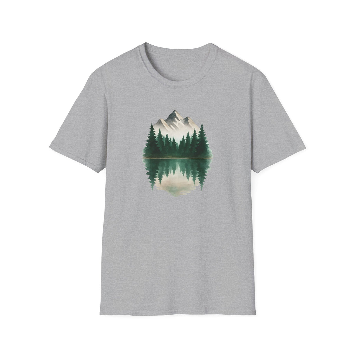 Mountain Lake Reflection T-Shirt