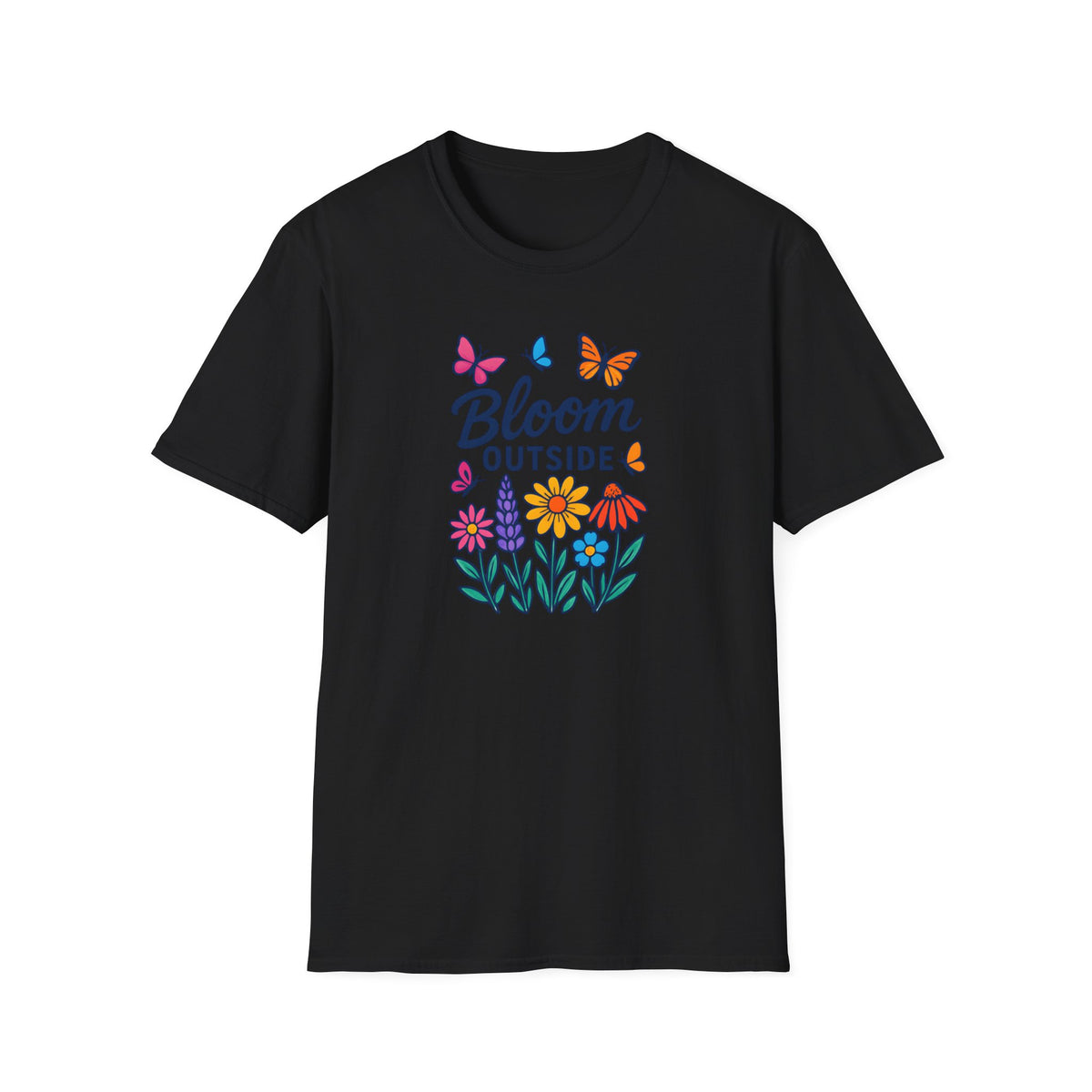 Bloom Outside Flowers T-Shirt