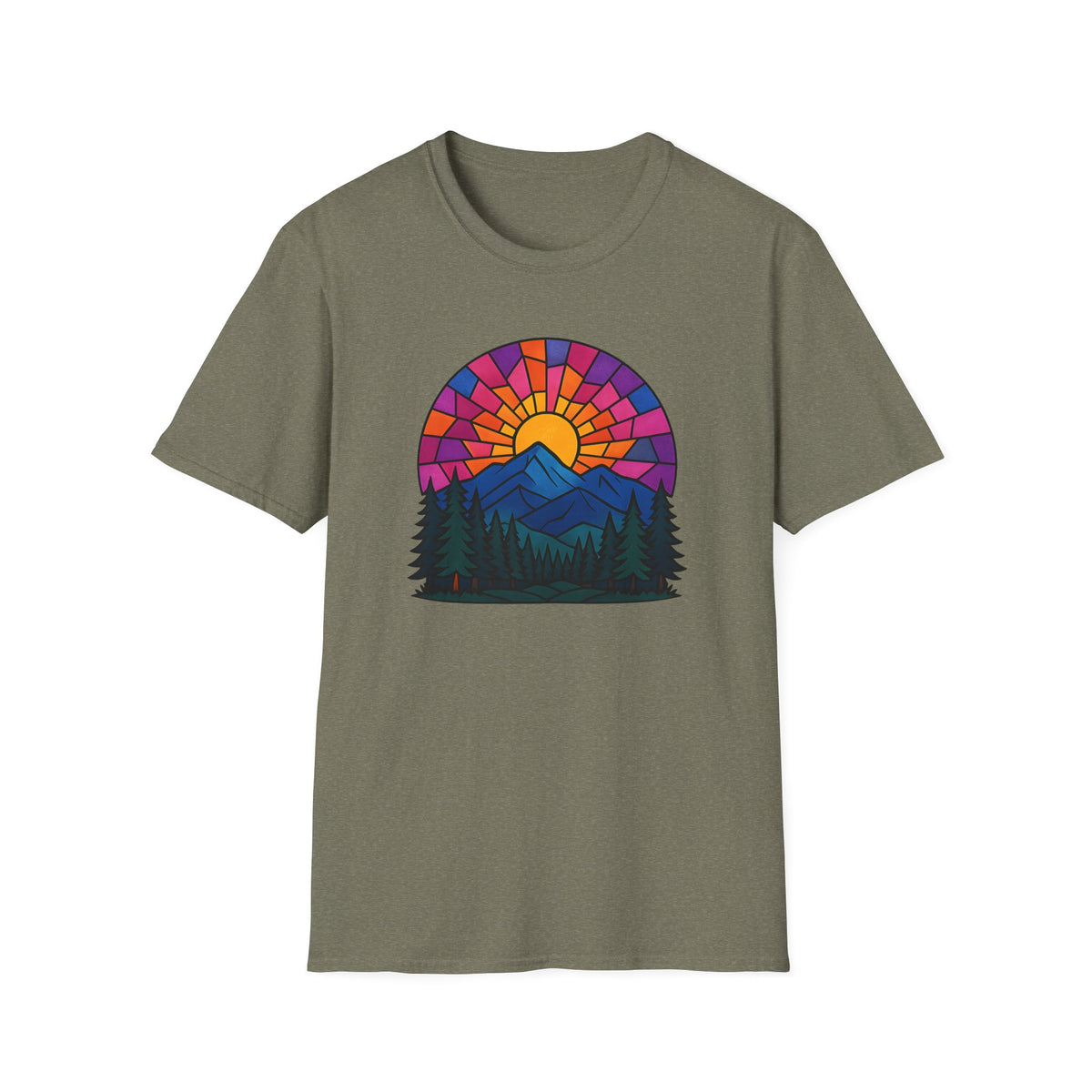 Sunrise Over Mountains T-Shirt