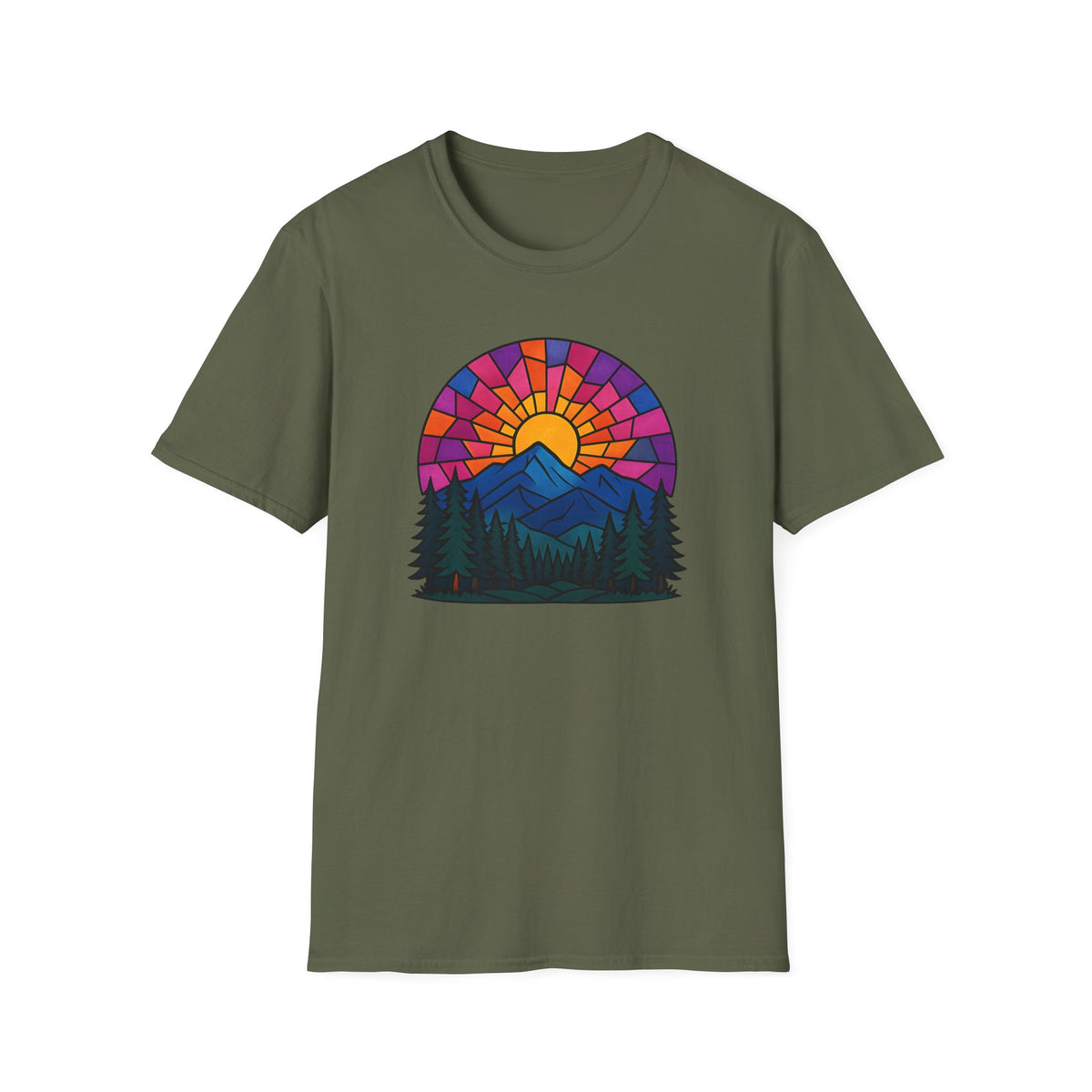 Sunrise Over Mountains T-Shirt