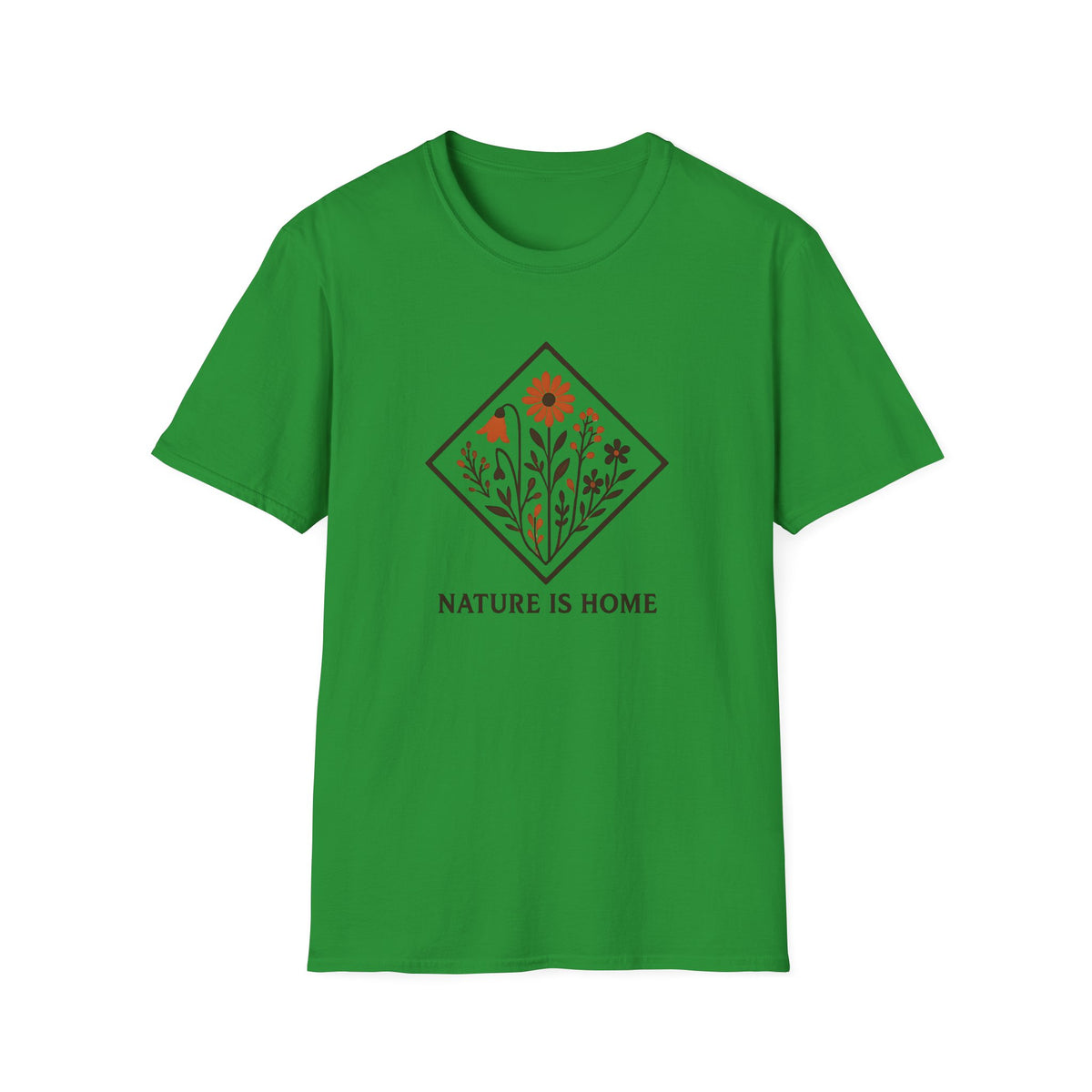 Floral Nature Artwork T-Shirt